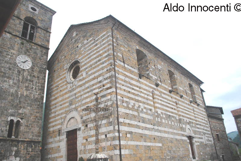 VAGLI SOTTO: CHIESA DI S. REGOLO E CAMPANILE 2' IMMAGINE